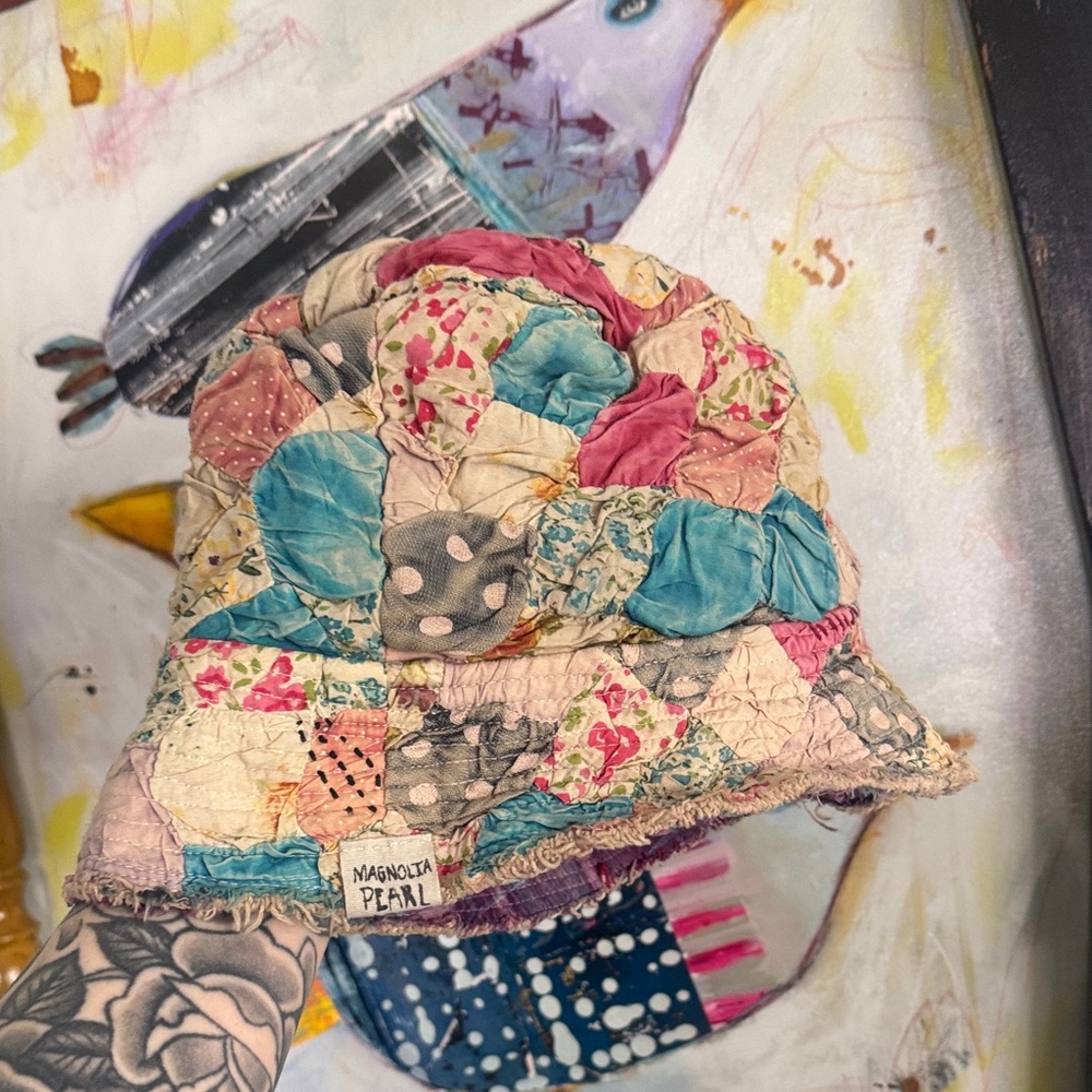Magnolia Pearl Patchwork hat